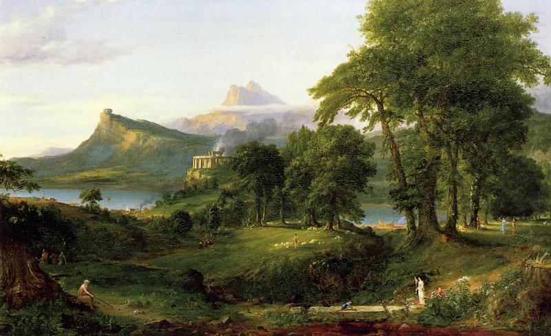 Thomas Cole Course of Empire china oil painting image